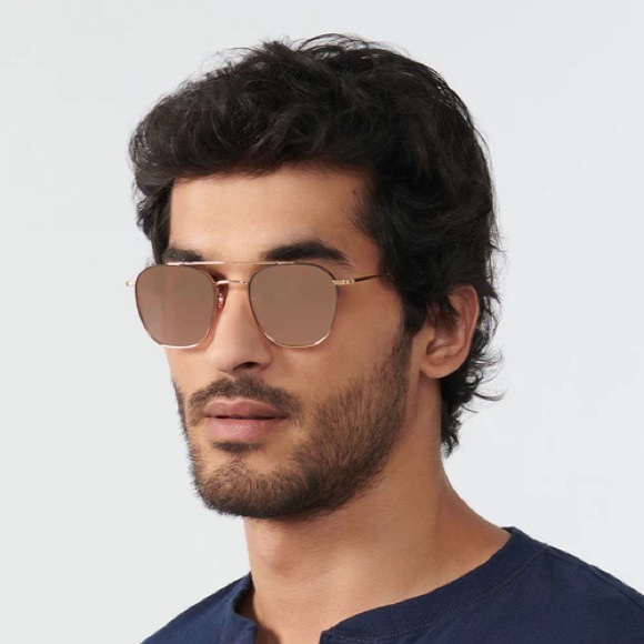 Krewe Optical Earhart Rose Gold + Matte Black NWT - Picture 3 of 10